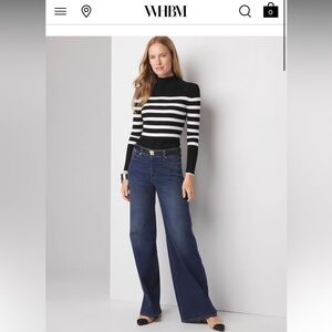 Whitehouseblackmarket Wide leg everyday soft